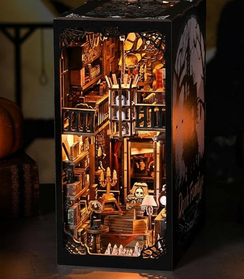 Moonlight Nooks | DIY Goth Booknook
